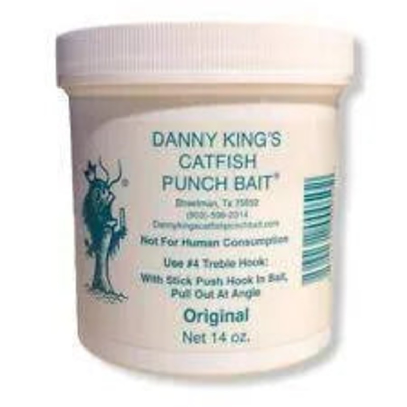 Danny King Catfish Punch Bait|Original|Garlic