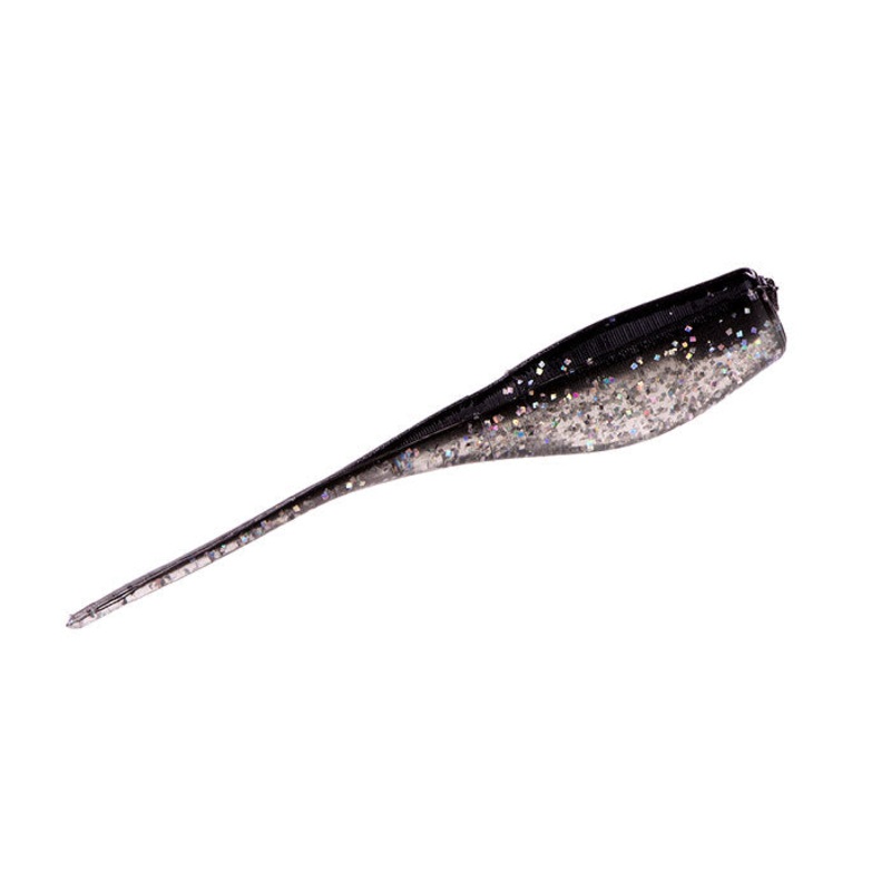 Strike King Lightning Shad|Chartreuse Red Glitter|Tuxedo Black Sparkle Laminate|Electric chicken|Tuxedo Black Chartreuse