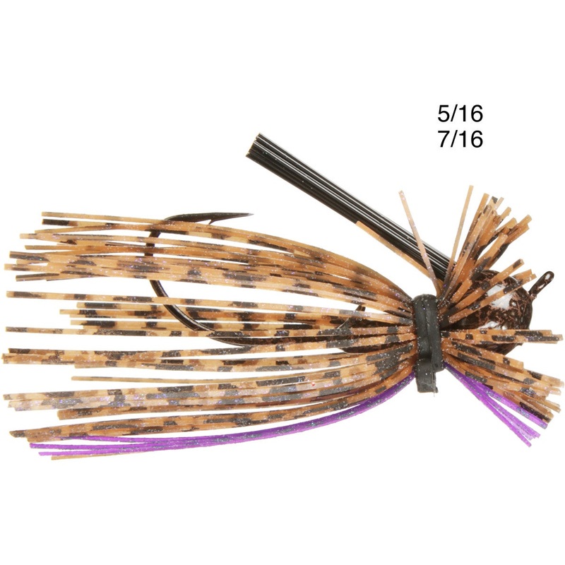 Jewel Pro Spider Jig|5/16|7/16|PB&J|Green Pumpkin Green Flash|Green Gourd Orange|Missouri Craw|Watermelon Candy|Watermelon Red|Green Pumpkin Candy Flash|Orange Craw|Black Blue|Bass Whacker|Hot Penaut Butter|Black Blue Flash