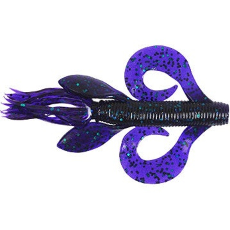 Yamamoto Baits Kreature|Black w/ Blue flake|Purple w/ Emerald flake|Royal Blue|Black w/ Red Flake