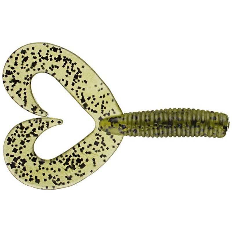 Zoom Fat Albert Twin Tail|Watermelon Seed|White Pearl|Black|Sapphire Blue|Green Pumpkin|Chartreuse Pearl|Green Pumpkin Purple|PB&J