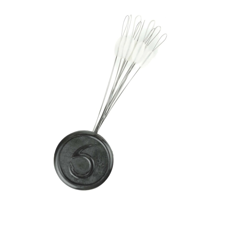 6th Sense Peg-X Stoppers|9pk|54pk|Black|Clear