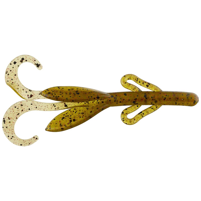 Zoom Midsize Brush Hog|Black Sapphire|Junebug|Watermelon Candy|Green Pumpkin Magic|Watermelon Red|Watermelon Seed|Green Pumpkin|California 420