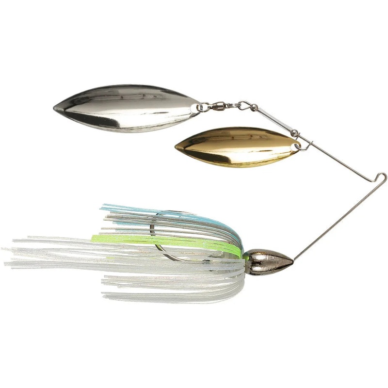 War Eagle 1/4oz Spinnerbait|White/Chartreuse|Sexxy Shad|Spot Remover