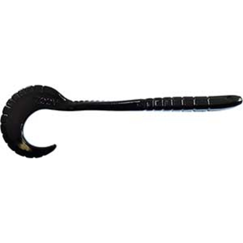 Zoom G-Tail Worm|Watermelon Seed|Black|Junebug