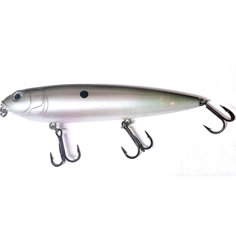 Strike King KVD Mega Dawg|Chrome Mega Shad|Green Gizzard Shad