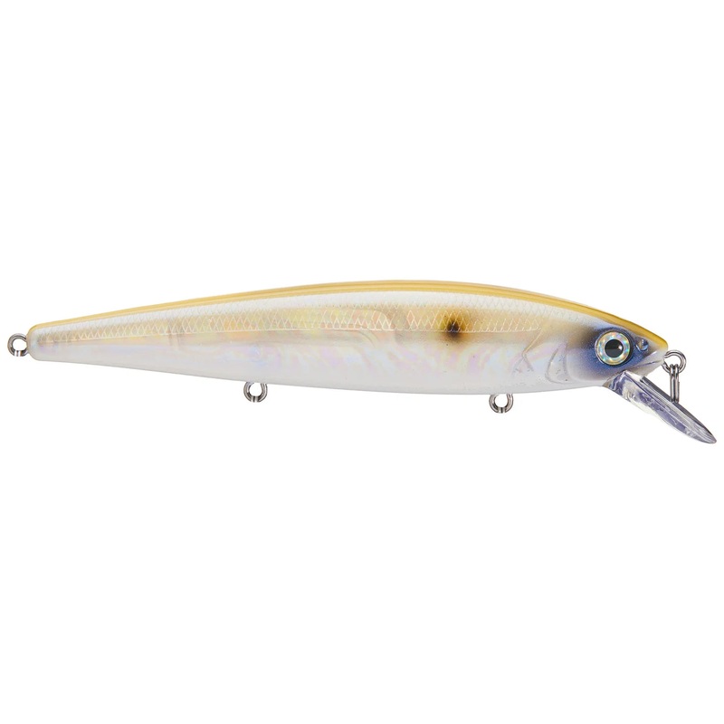 Strike King KVD J300 Jerkbait|Pro Bone|Natural Bream|Chrome Gold-Black|Clearwater Minnow|Pro Blue|Crystal Shad|Yellow Perch|Pro Gold|Natural Shad|Sexy Shad|Strobe Shad