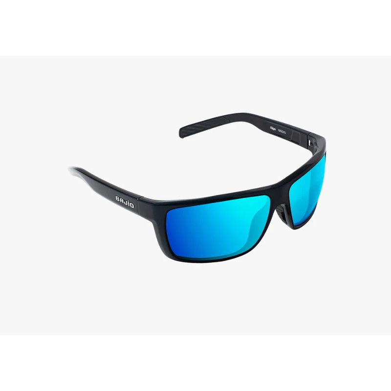 Bajio Sunglasses- Sigs Series|Ivory Tortoise Gloss|Black Gloss|Glass|Blue Mirror