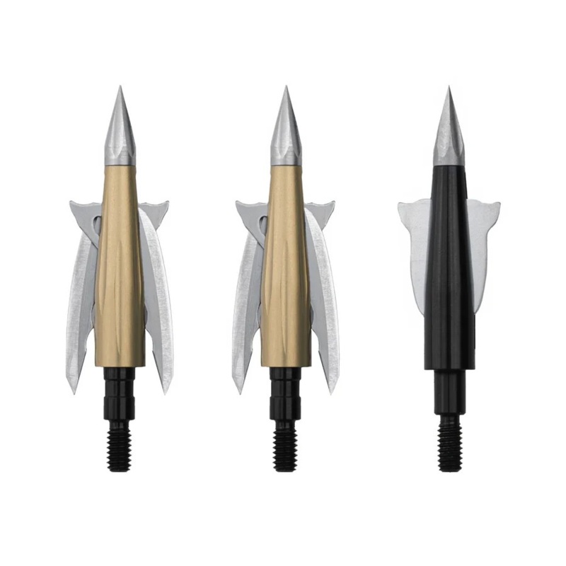 Beast Broadheads|2.0in.|2.3in.|100gr.|125gr.|2-Pack (With Practice Tip)|3-Pack (No Practice Tip)