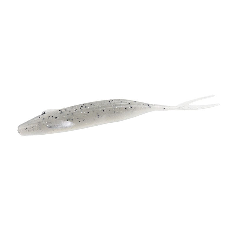 Zoom Winged Fluke|4in.|5in.|Tennessee Shad|Silver Shad|Biwako Wagasaki|Gizzard Shad|Ghost Shad|Smoke Pepper Clear