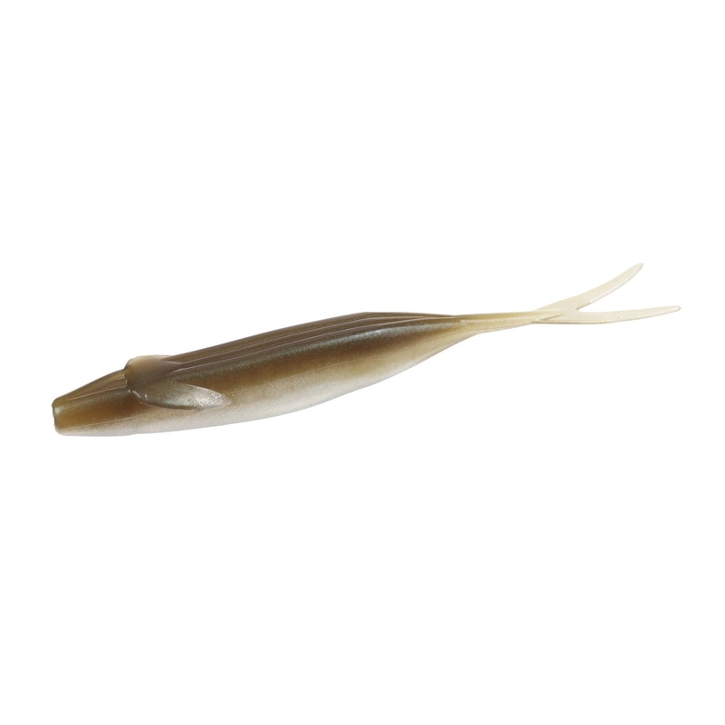Zoom Winged Fluke|4in.|5in.|Tennessee Shad|Silver Shad|Biwako Wagasaki|Gizzard Shad|Ghost Shad|Smoke Pepper Clear