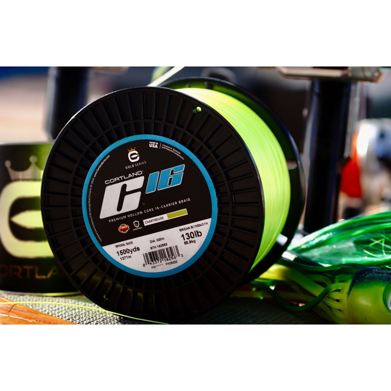 Cortland C16 Super Braid – Chartreuse