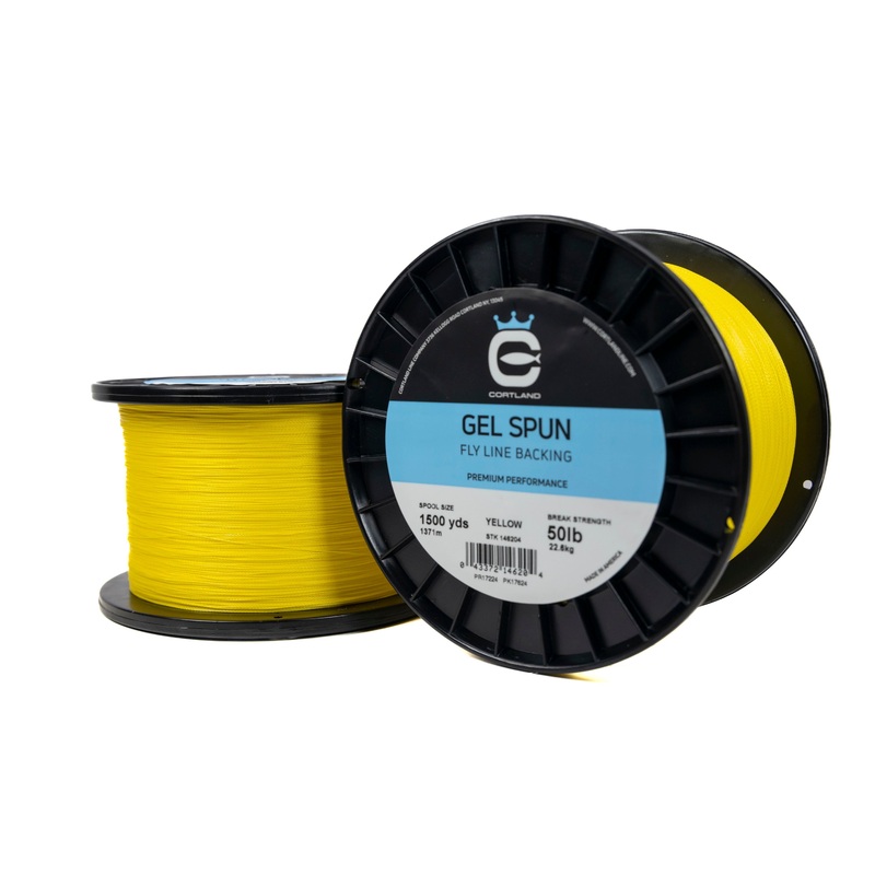 Gel Spun Fly Line Backing – Yellow