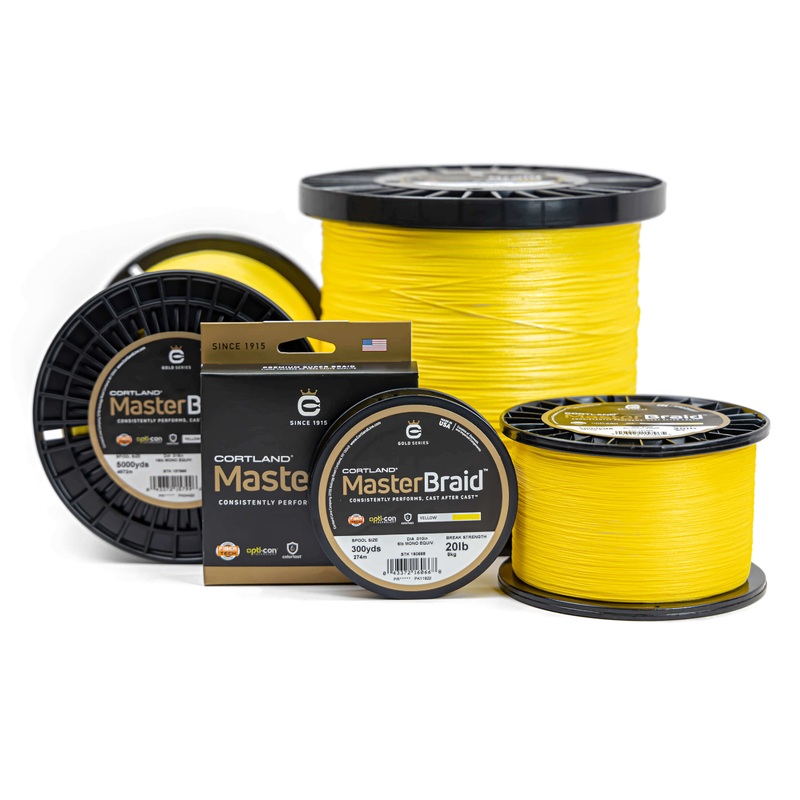 Cortland Master Braid – Yellow