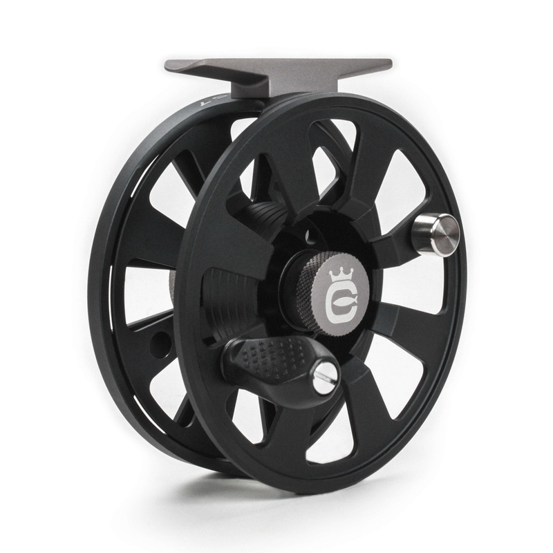 Crown Series Fly Reel|TACTICAL BLACK|3/5 REEL|5/7 REEL