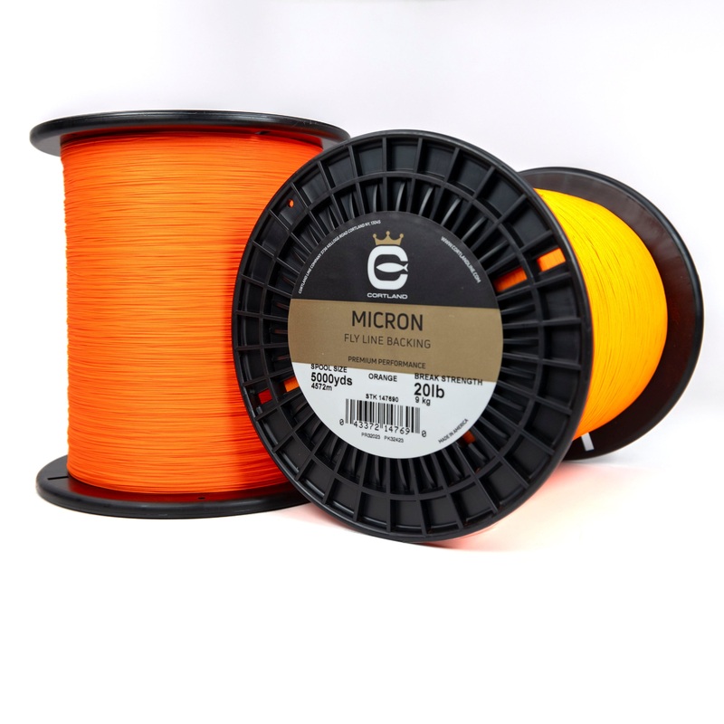 Micron Fly Line Backing – Orange