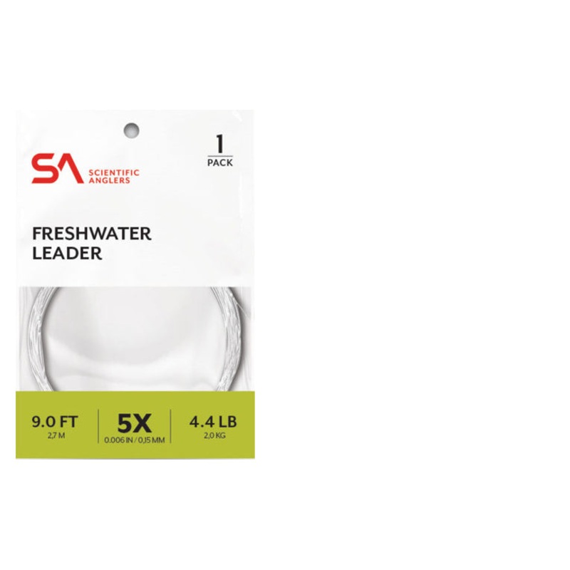 Scientific Anglers Freshwater Nylon Leaders – Single Pack