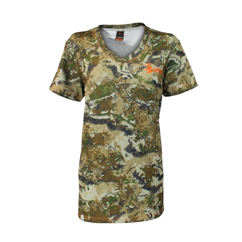 Spika Trail T-shirt – Womens – Biarri Camo