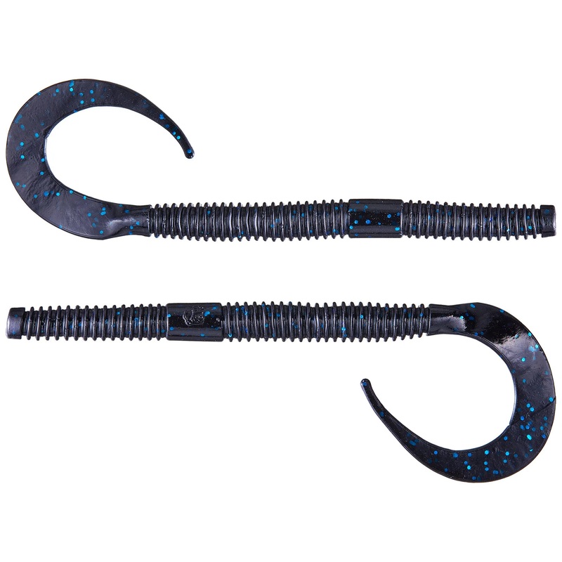 Yamamoto 10in Ichi Worm|Plum Apple|Black w/ Lg Blue Flake|Junebug|Green Pumpkin w/ Black Flake|Watermelon Red