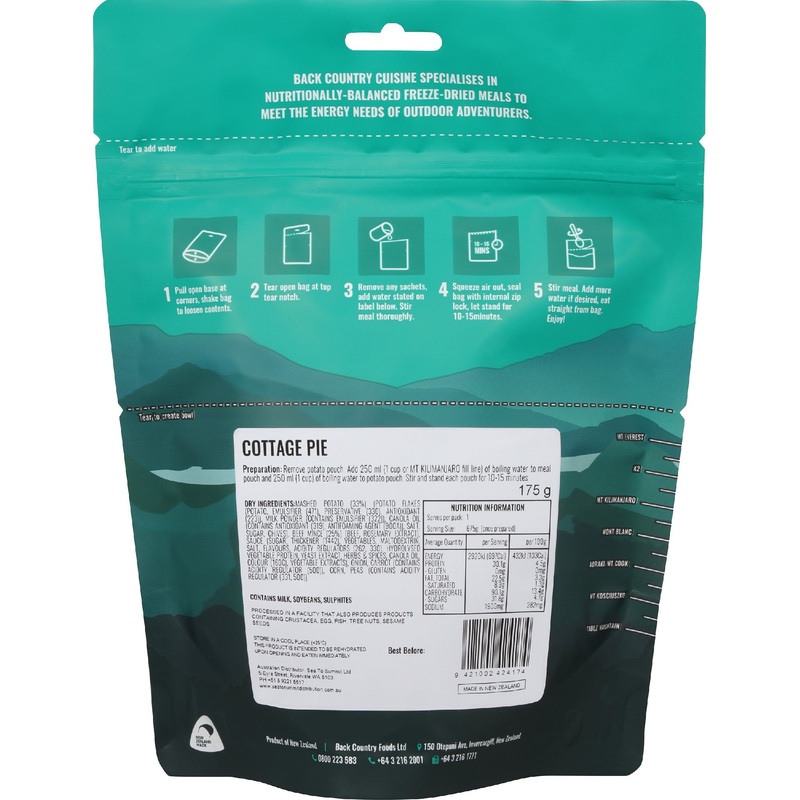 Back Country Cuisine Cottage Pie – Regular