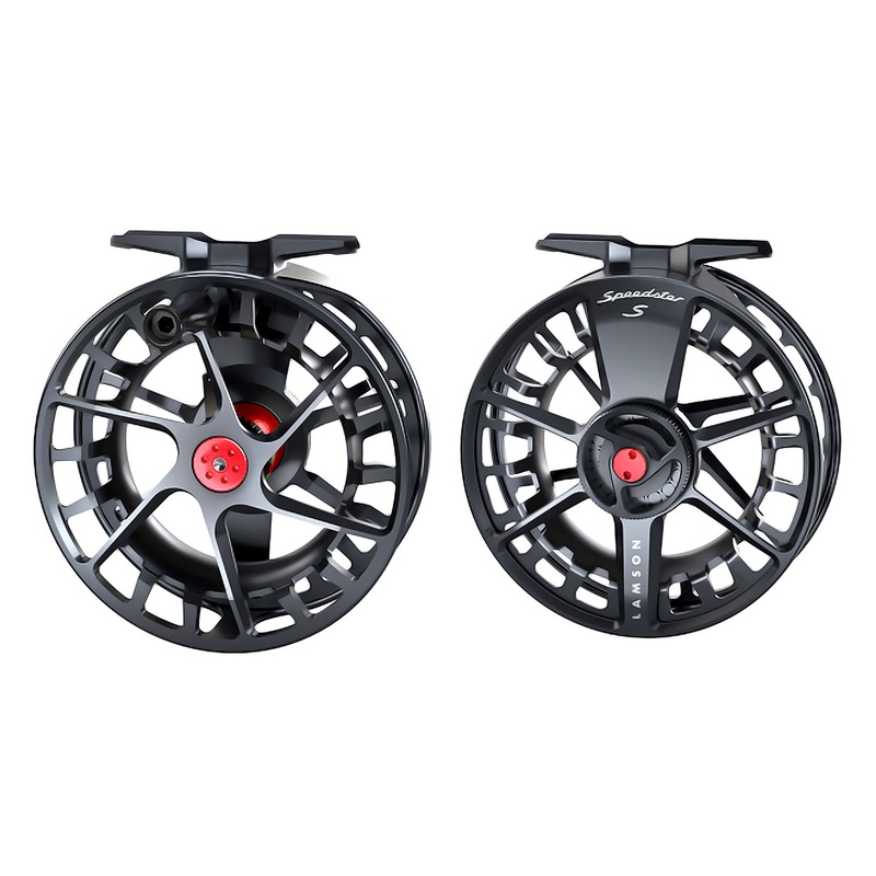 Lamson Speedster Reel|3+ (2-4wt)|5+ (4-6 weight)|EMBER|DARK SMOKE|PERIWINKLE|MIDNIGHT