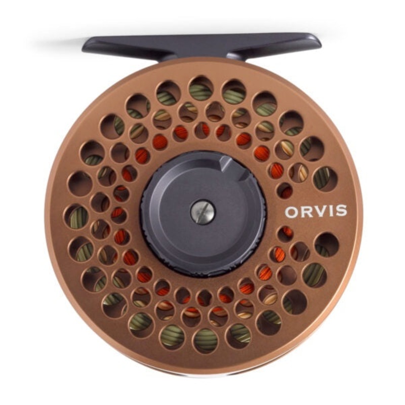 Orvis Battenkill Disc Ii Reel|3-5 WT|BLACK|MATTE OLIVE|COPPER