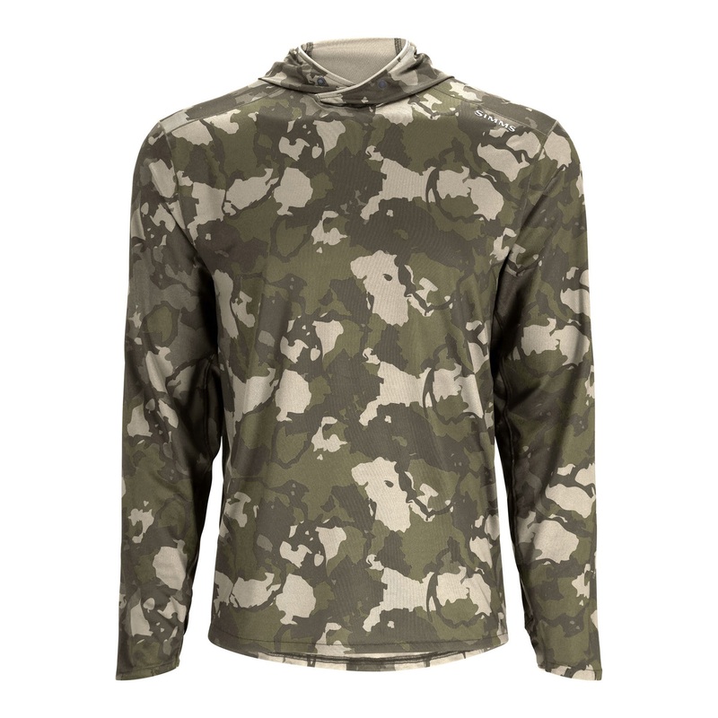 Simms Solarflex Hoody|M|L|XL|S|2XL|REGIMENT CAMO CARBON|REGIMENT CAMO OLIVE DRAB|REGIMENT CAMO CINDER