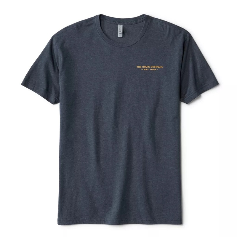 Orvis Spring Creek T-shirt|S|XL|L|M|XXL|NAVY