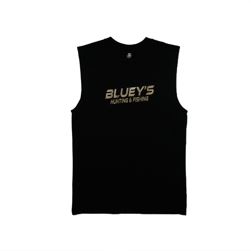 Bluey’s Classic Cod Singlet|SMALL|2XL|XL|L|M|S|LARGE|MEDIUM|CYPRESS|BLACK
