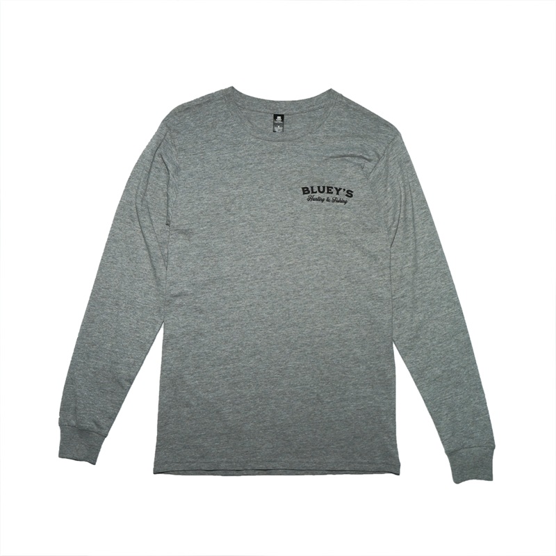 Bluey’s Staple LS T-Shirt|S|3XL|2XL|XL|L|M|GREY MARLE