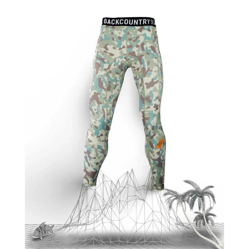 Backcountry Skinz Mens Solarflexz Leggings – Sandstorm Camo