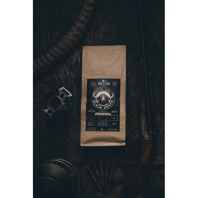 Dog And Gun Black Death – Extra Dark – Whole Beans / 500g
