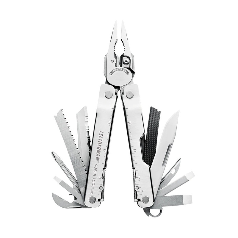 Leatherman Super Tool 300|BLACK|STAINLESS STEEL