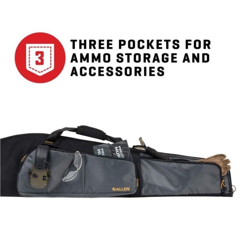 Allen Collins 46 Rifle Case (BLACK)