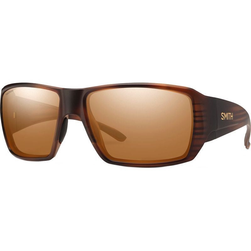 Smith Guides Choice S Matte Tortoise With Techlite Glass Polarchromic Copper Mirror Lens