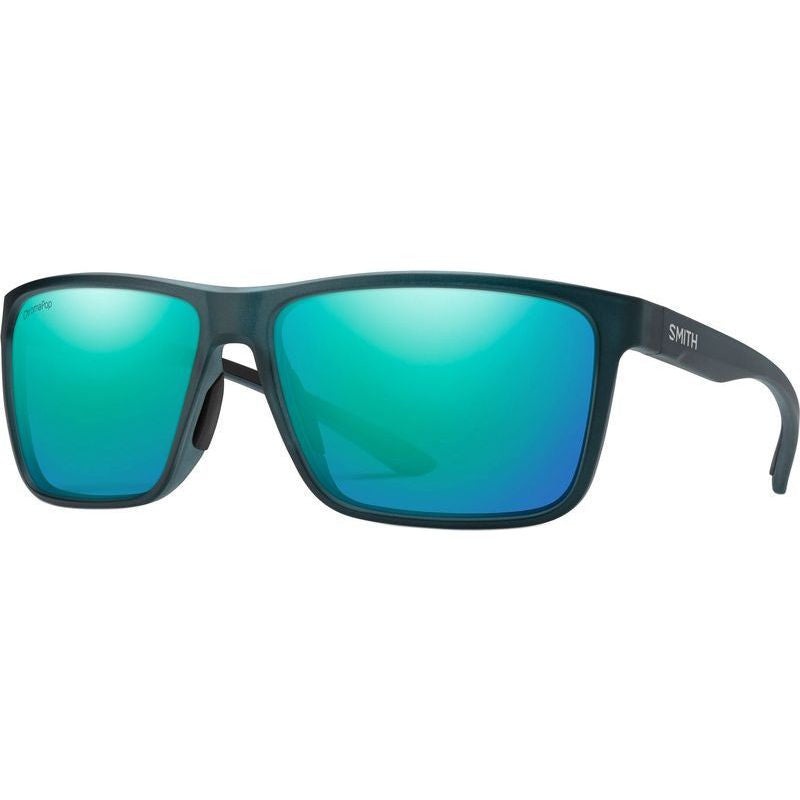 Smith Riptide Matte Pacific Crystal Chromapop Glass Polarised Opal Mirror