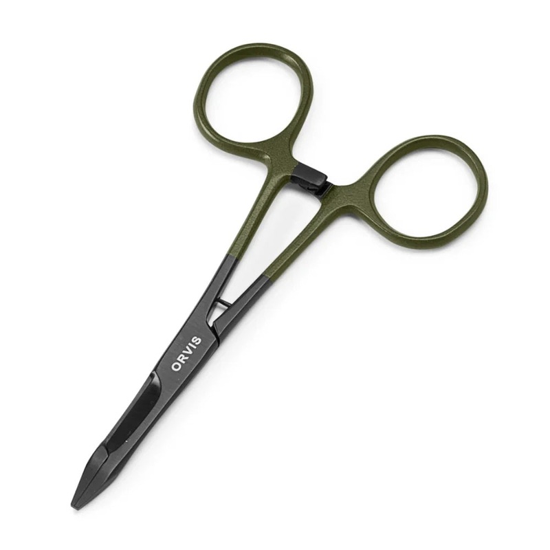 Orvis Flow Scissor Forceps|BLACK/OLIVE|COBALT/BLACK
