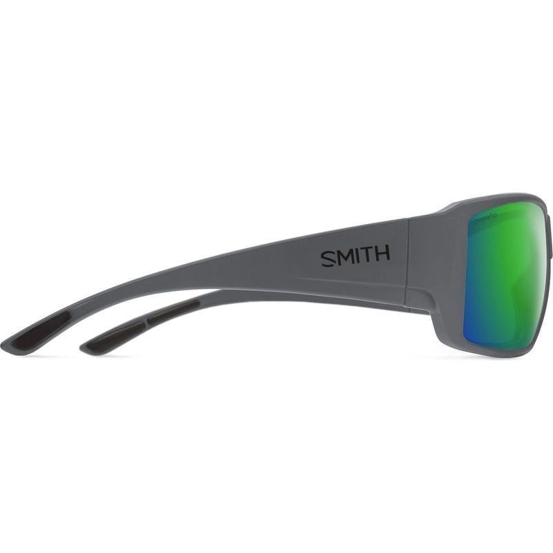 Smith Guides Choice Matte Cement With Chromapop Glass Polarised Green Mirror Lens