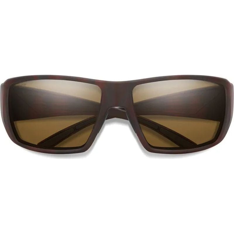 Smith Guides Choice Matte Tortoise With Chromapop Polarised Glass Brown Lens