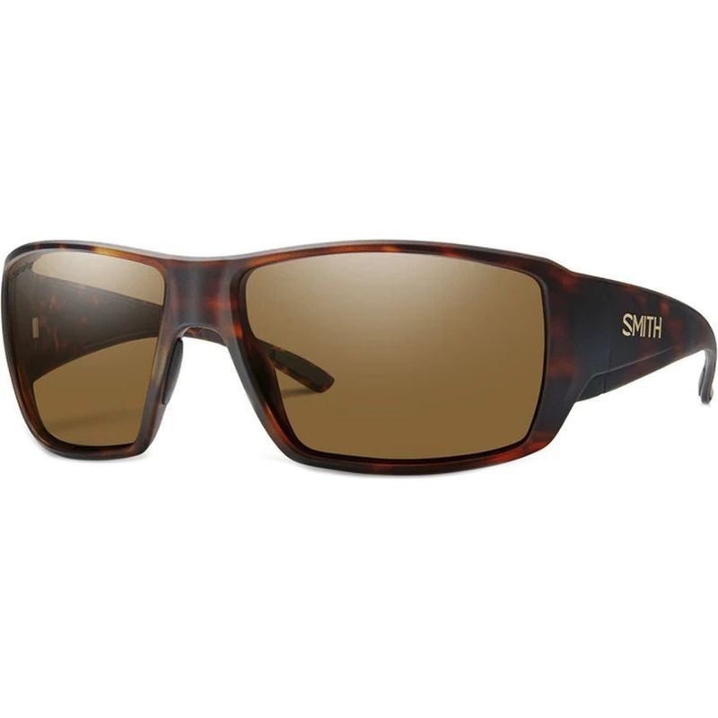 Smith Guides Choice Matte Tortoise With Chromapop Polarised Glass Brown Lens
