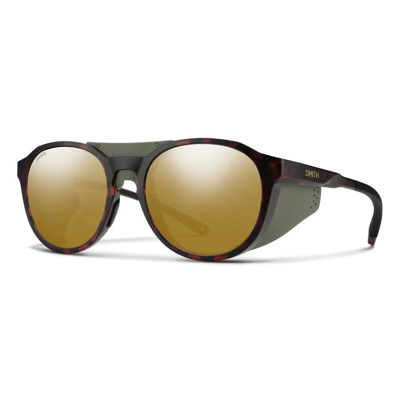 Smith Venture Matte Tortoise With Chromapop Polarised Glass Bronze Mirror Lens