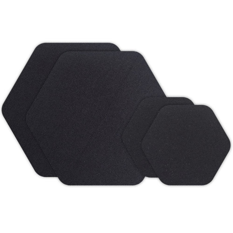 Tenacious Tape Hex Patch (BLACK)