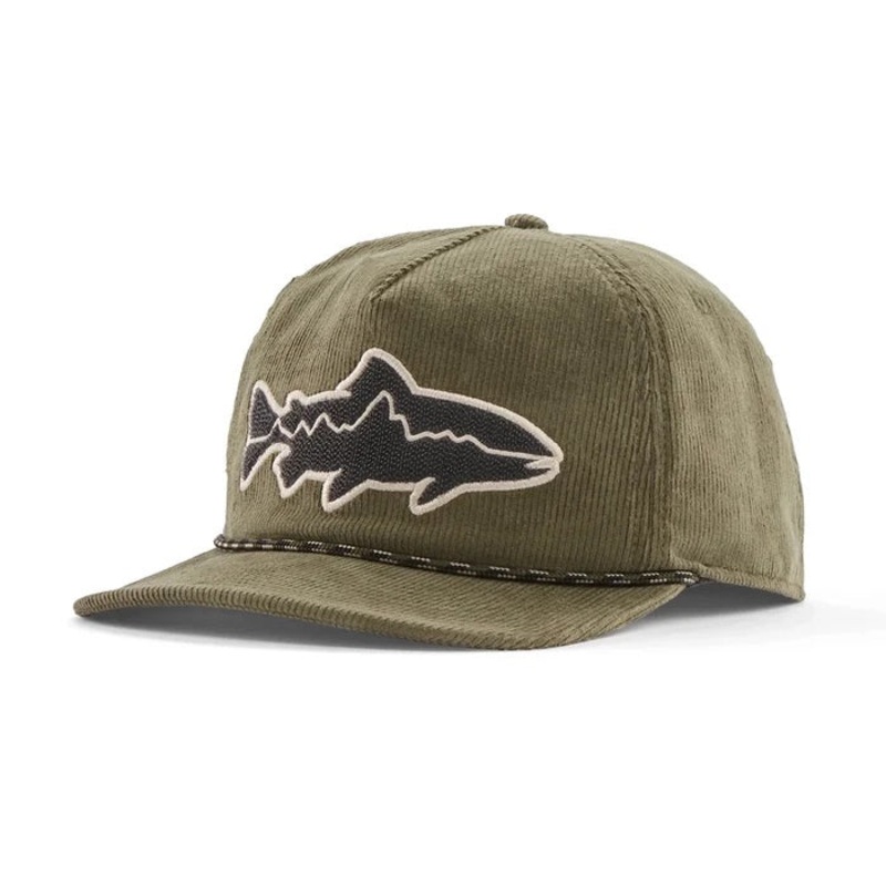 Patagonia Fly Catcher Hat|BASIN GREEN|SEABIRD GREY|FITZ ROY TROUT: TENT GREE
