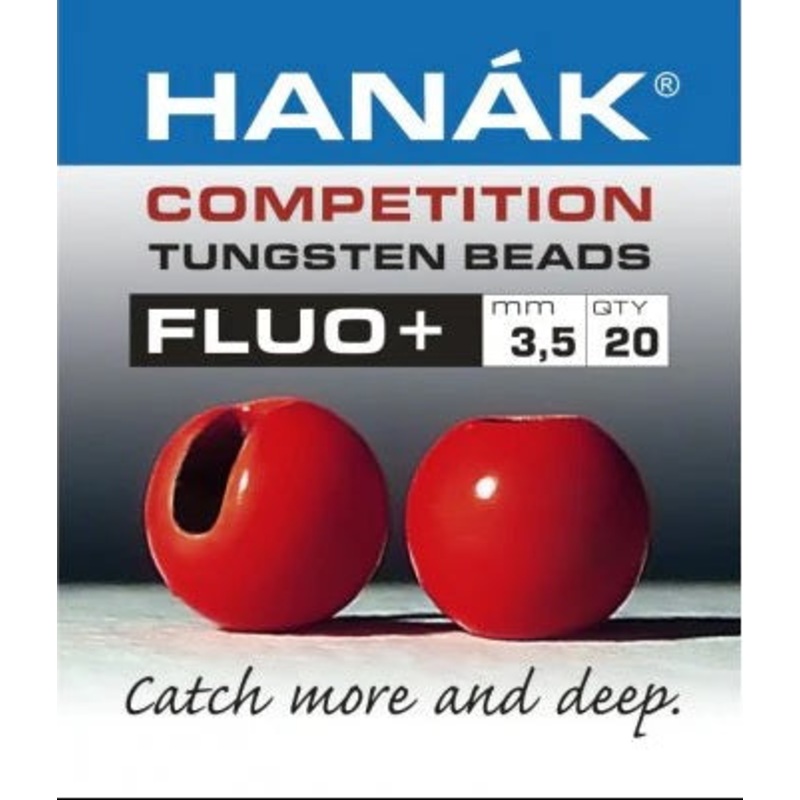 Hanak Competition Tungsten Beads Fluo+