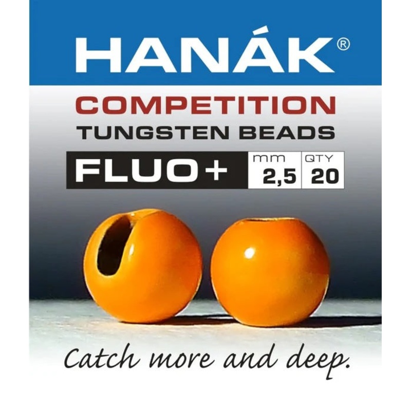 Hanak Competition Tungsten Beads Fluo+