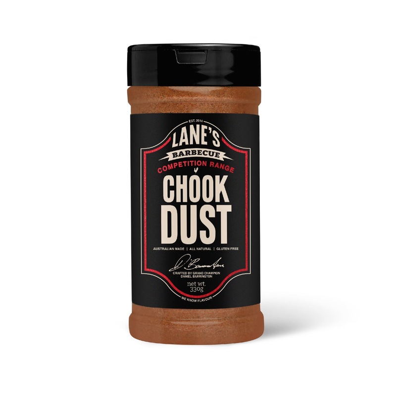 Lane’s BBQ Competition Range|HOG DUST|WHITE MAGIC|BLACK MAGIC|CHOOK DUST