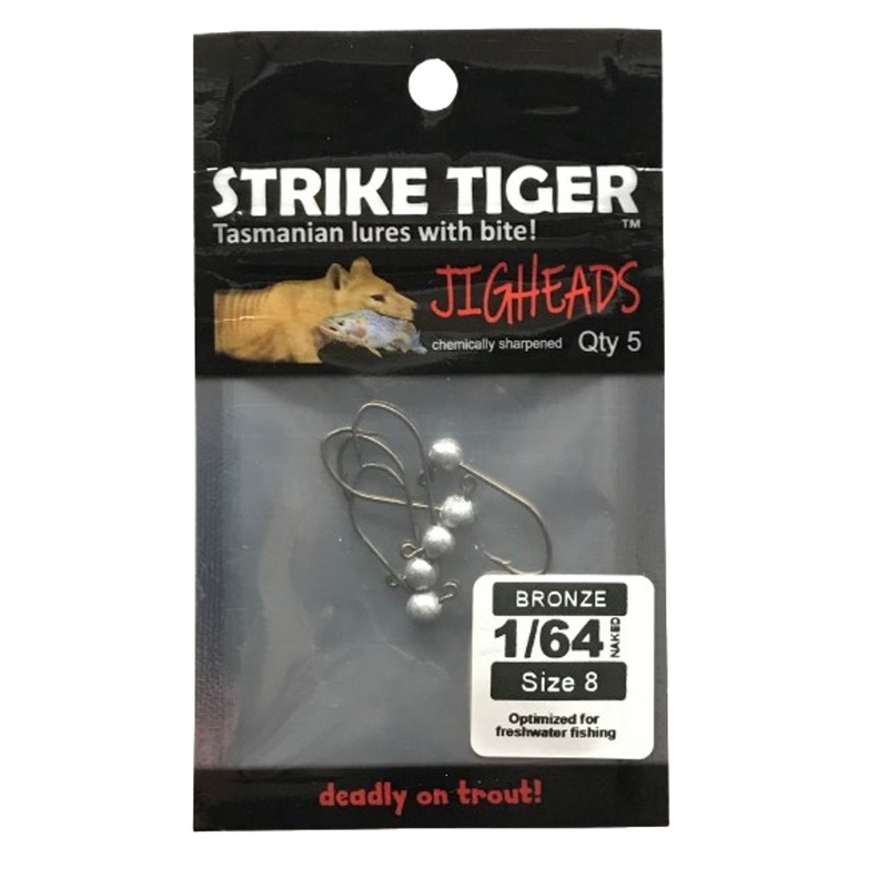 Strike Tiger Jighead Bronze 1/64 #8 (5 PK)