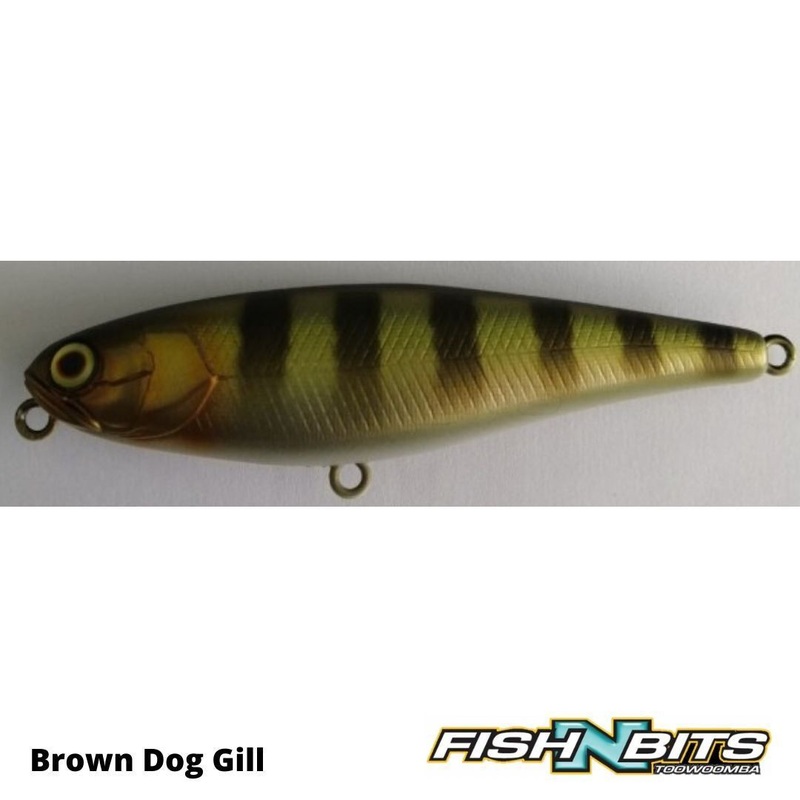 Jackall – Water Moccasin 75|Brown Dog Gill|Chartruese Back MB|Bread|Chartruese Bass|Ghost Green Perch|Gold Black Pirarucu|Bone Silver