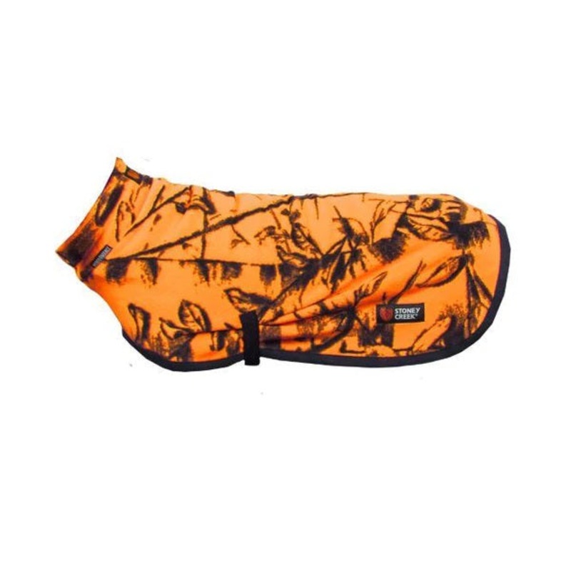 Stoney Creek Jones Dog Coat|S|XL|M|L|BLAZE ORANGE|BLAZE BLUE