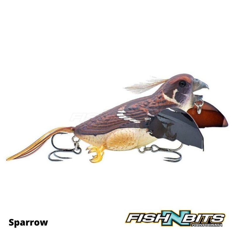 Chasebaits – Smuggler 65mm|White Cockatoo|Purple Ghost|Sparrow|Budgie